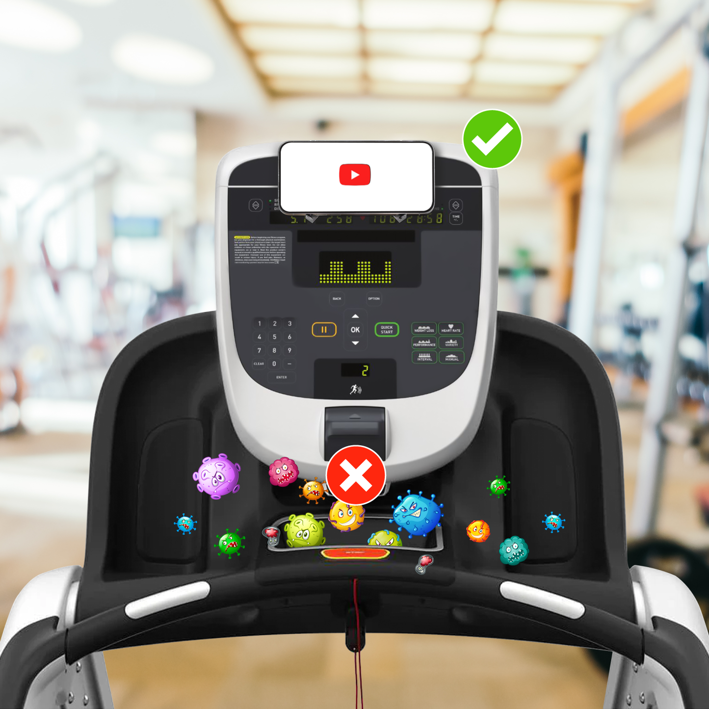 EyeRise Cardio Phone Mount